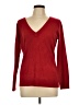 New York & Company 100% Acrylic Red Pullover Sweater Size L - photo 1
