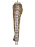 Burberry Plaid Brown Tan Casual Pants Size 4 - photo 5
