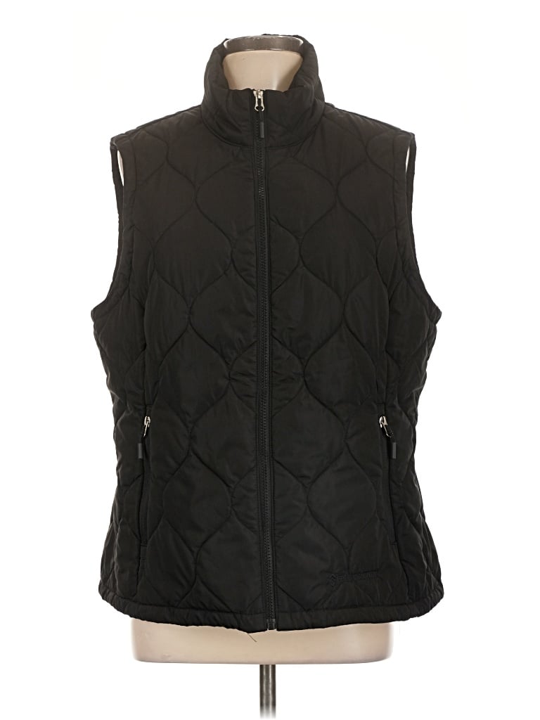 Pre-owned Free Country Vest In Black