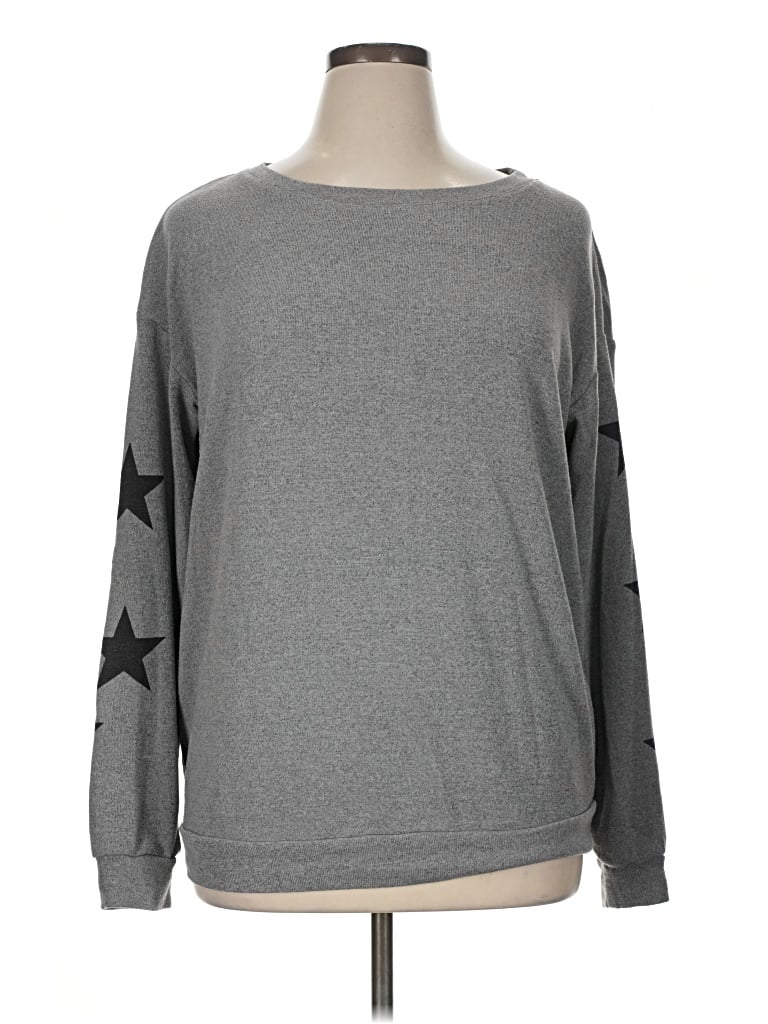 Pre-owned Blooming Jelly Sweatshirt In Gray
