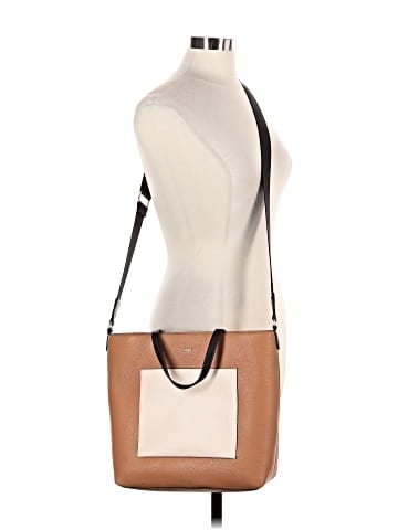 DKNY Leather Tote (view 2)