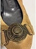 Burberry 100% Suede Tan Flats Size EU 37 1/2 - photo 3