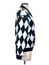 Lioness Argyle Blue Cardigan Size S - photo 4