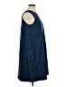 Assorted Brands Solid Blue Casual Dress Size XL - photo 4
