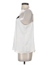 Banana Republic 100% Polyester White Sleeveless Blouse Size M - photo 5
