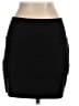 Express Solid Black Casual Skirt Size S - photo 2