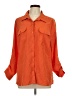 Notations 100% Polyester Orange 3/4 Sleeve Blouse Size L - photo 1