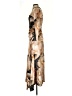Aknvas Print Tan Cocktail Dress Size 0 - photo 5