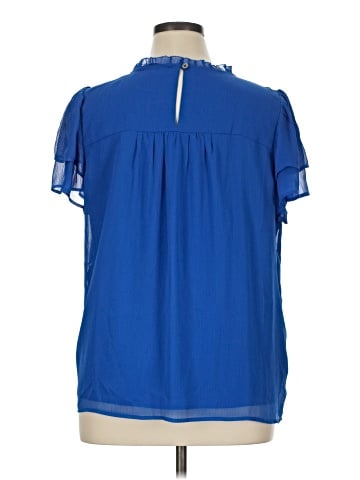 Ann Taylor LOFT Short Sleeve Blouse (view 2)