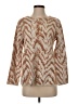 Anne Klein Animal Print Tan Pullover Sweater Size S - photo 1