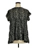 chic soul (chicsoul.com) 100% Polyester Polka Dots Black Short Sleeve Blouse Size 1X - photo 1