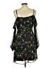 Lumiere 100% Polyester Paisley Black Cocktail Dress Size L - photo 2