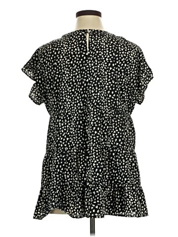 chic soul (chicsoul.com) Short Sleeve Blouse (view 2)