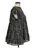 chic soul (chicsoul.com) 100% Polyester Polka Dots Black Short Sleeve Blouse Size 1X - photo 4