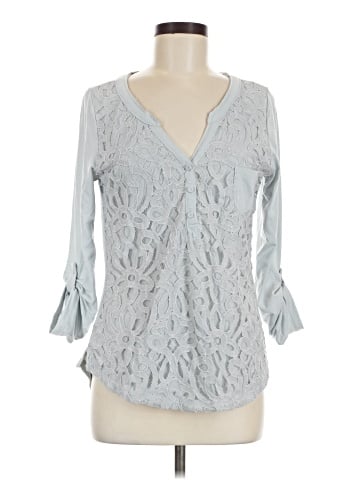 Nine 1 Eight 3/4 Sleeve Blouse (view 1)