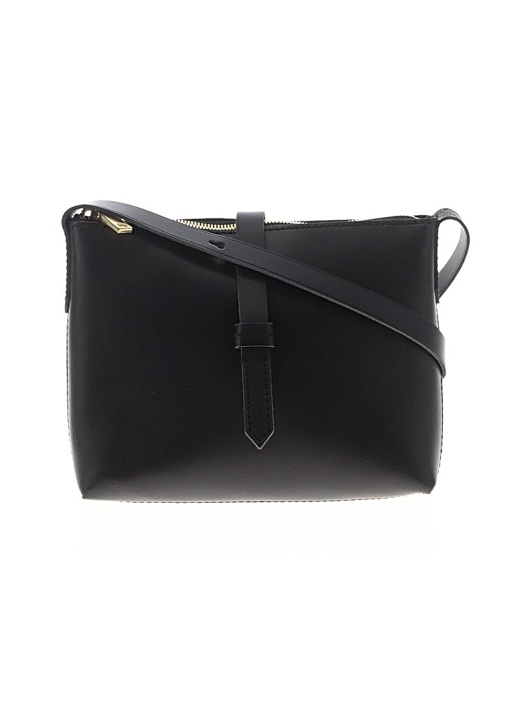 Pre-owned Jcrew Crossbody Bag In Black