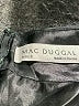 Mac Duggal 100% Polyester Floral Black Cocktail Dress Size 2 - photo 4