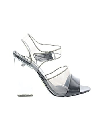 Prada Ankle Strap Lucite Heel Sandals (view 1)