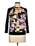Paniz Graphic Black Pullover Sweater Size L - photo 1