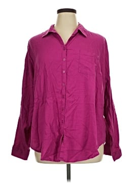 Torrid 3/4 Sleeve Button-Down Shirt (view 1)