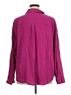 Torrid 3/4 Sleeve Button-Down Shirt (view 2)