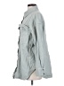 H&M 100% Baumwolle Gray 3/4 Sleeve Button-Down Shirt Size S - photo 5