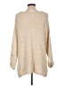 By Anthropologie Metallic Tan Pullover Sweater Size L - photo 2