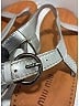 Miu Miu 100% Leather Silver Sandals Size EU 40 - photo 5