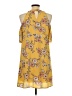 Lily Star Print Yellow Casual Dress Size L - photo 2