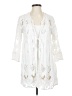 RUBY YAYA 100% Viscose White Kimono Size XS - photo 1