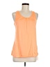 Danskin Now 100% Polyester Orange Sleeveless Blouse Size M - photo 1