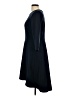 The Limited Solid Blue Casual Dress Size L - photo 5
