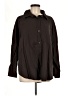 Set Brown 3/4 Sleeve Button-Down Shirt Size M - photo 1