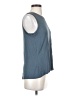 Halogen Blue Sleeveless T-Shirt Size S - photo 4