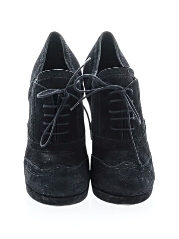 Yves Saint Laurent Rive Gauche Suede tribute ankle booties (view 2)