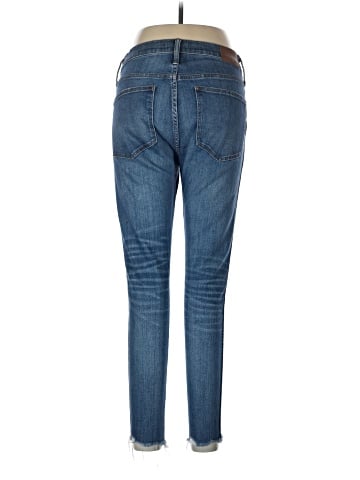 Madewell 9" High-Rise Skinny Jeans in Allegra Wash: Rip and Repair Edition (view 2)