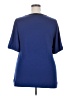 Lane Bryant Blue Short Sleeve Top Size S (estimated) - photo 2
