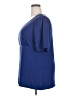 Lane Bryant Blue Short Sleeve Top Size S (estimated) - photo 5