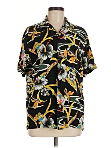 Urban Outfitters Short Sleeve Button-Down Shirt (view 1)