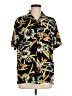 Urban Outfitters Tropical Black Short Sleeve Button-Down Shirt Size M - photo 1