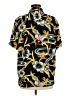 Urban Outfitters Tropical Black Short Sleeve Button-Down Shirt Size M - photo 2