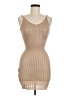 Unbranded 100% Acrylic Tan Cocktail Dress Size M - photo 1
