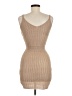Unbranded 100% Acrylic Tan Cocktail Dress Size M - photo 2