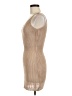 Unbranded 100% Acrylic Tan Cocktail Dress Size M - photo 5