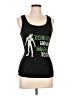 Bella 100% Cotton Black Tank Top Size L - photo 1