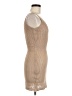 Unbranded 100% Acrylic Tan Cocktail Dress Size M - photo 4