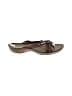 Clarks 100% Leather Brown Sandals Size 9 1/2 - photo 1