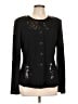 St. John Black Wool Cardigan Size 12 - photo 1