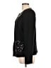 St. John Black Wool Cardigan Size 12 - photo 5