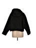Zara Stars Black Faux Fur Jacket Size M - photo 2